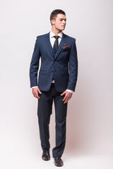 SUIT Navy Single-Breasted Blazer